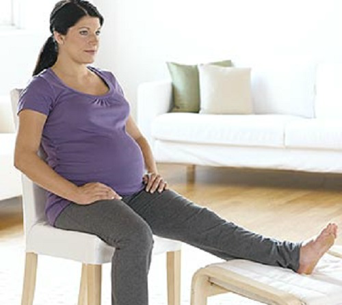 tư thế ngồi chuẩn khi mang thai